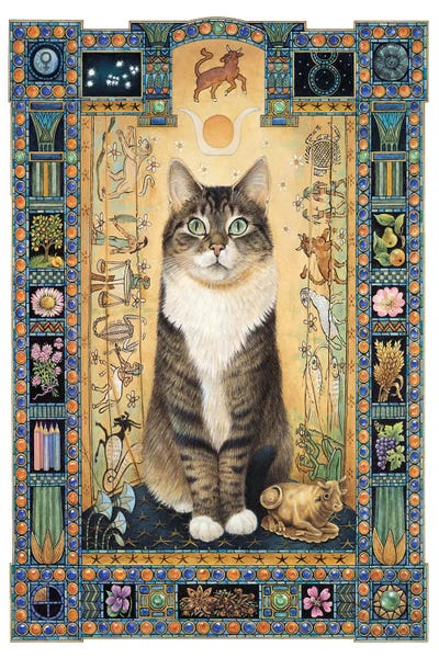Taurus - Gemma by Ivory Cats canvas print