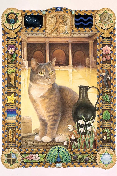 Aquarius - Sappho by Ivory Cats wall art