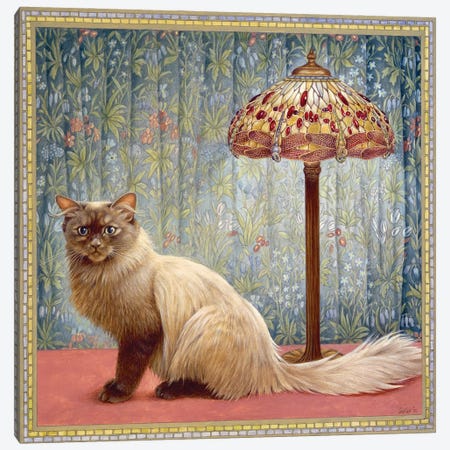 Odette's Alice Canvas Print #IVR58} by Ivory Cats Canvas Artwork