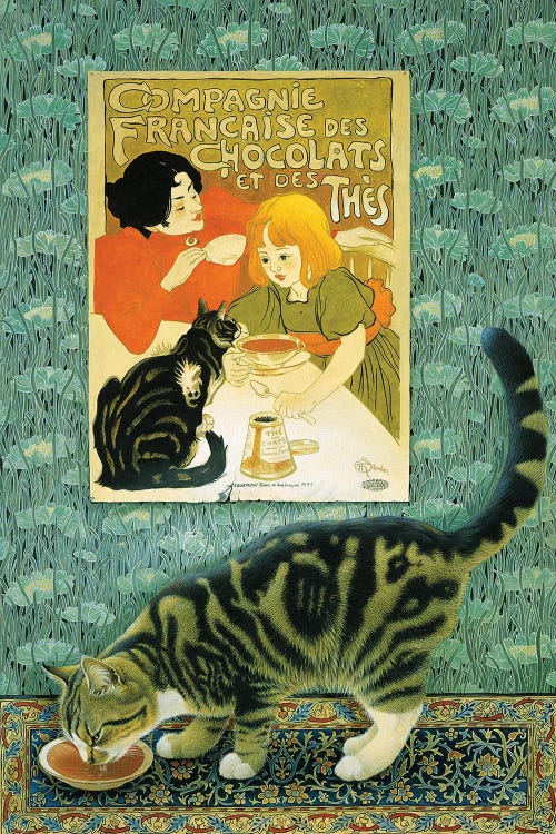 Twiglet And The Art Nouveau Poster