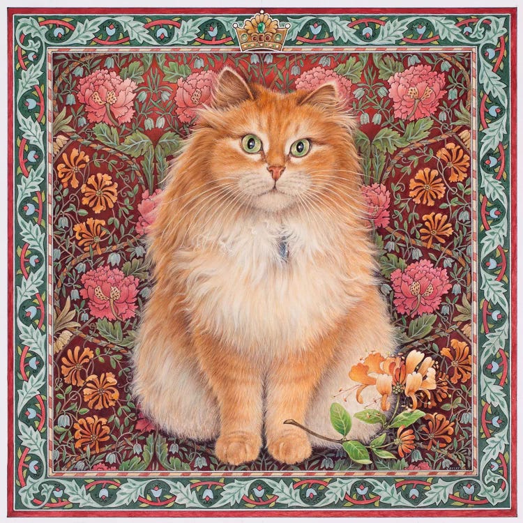 Blossomire Russian Princess by Ivory Cats wall art