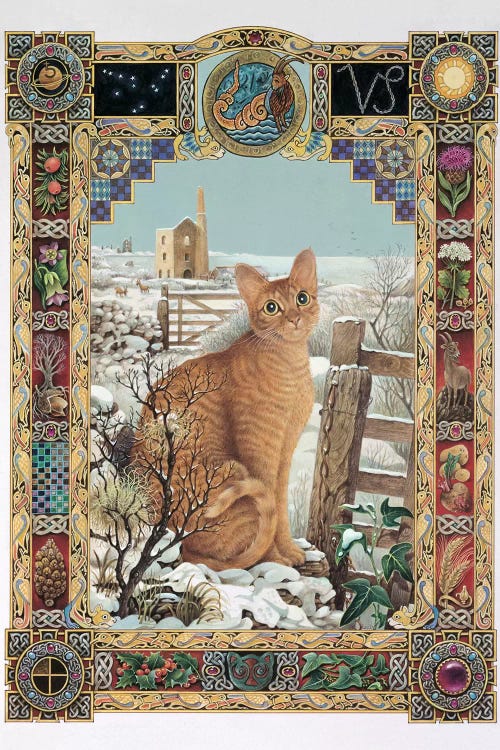 Capricorn - Muggley by Ivory Cats wall art