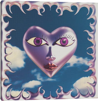 Satis Canvas Art Print - Heart Art