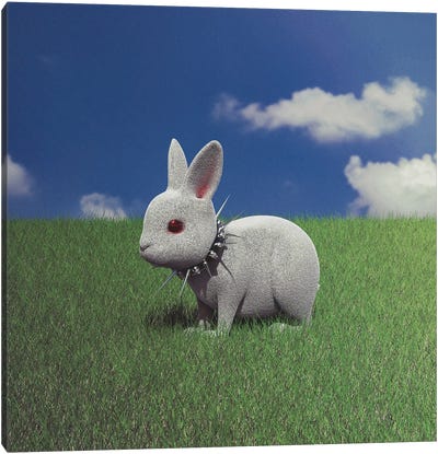 Fera Leporis Canvas Art Print - Rabbit Art
