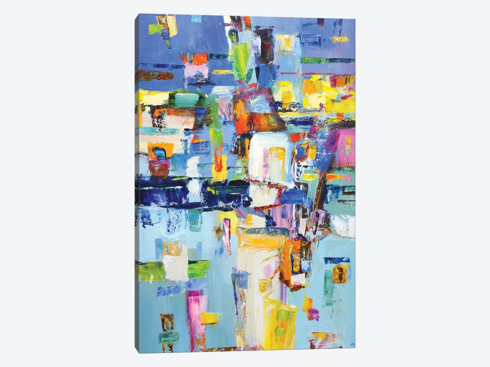 Evening In The City by Iryna Kastsova 1-piece Canvas Print