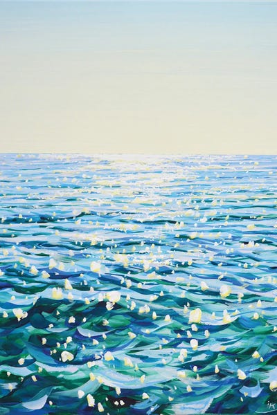 Iryna Kastsova: Clear Day Ocean Light by Iryna Kastsova