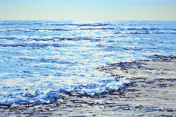 Iryna Kastsova: Ocean Blue Glare VI by Iryna Kastsova