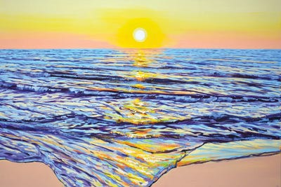 Ocean Sunset XVI by Iryna Kastsova canvas print