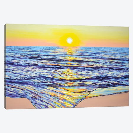 Ocean Sunset XVI Canvas Print #IYK195} by Iryna Kastsova Canvas Art