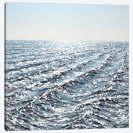 Silver Of The Ocean III Canvas Print #IYK198} by Iryna Kastsova Art Print