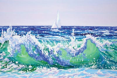 Sailing Trip by Iryna Kastsova framed canvas print