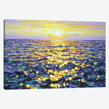 Seascape Sunset XXXIII Canvas Print #IYK337} by Iryna Kastsova Canvas Wall Art