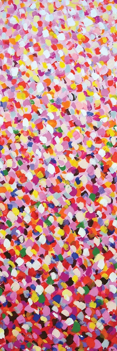 Pink And Red by Iryna Kastsova canvas print