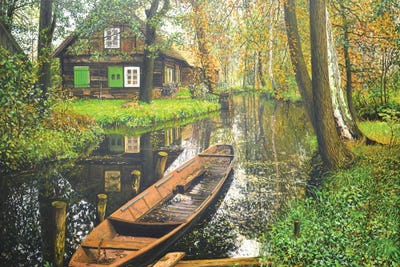 Native Places by Iryna Kastsova framed wall art