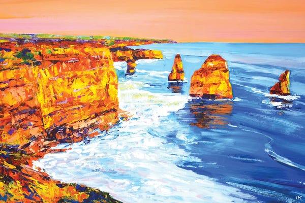 Iryna Kastsova: Landscape Of Australia by Iryna Kastsova