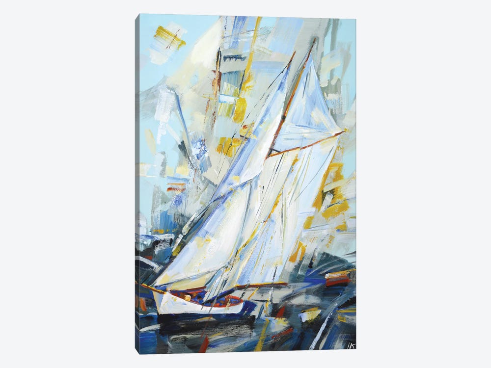Silver Sails by Iryna Kastsova 1-piece Canvas Print