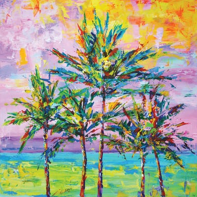 California Palms II by Iryna Kastsova canvas print