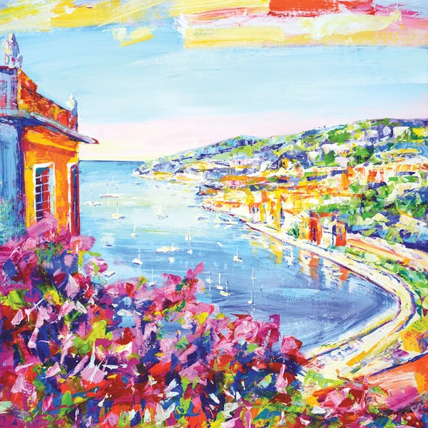 Iryna Kastsova: Nice Azure Coast by Iryna Kastsova