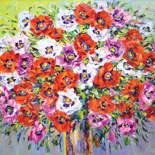 Iryna Kastsova: Poppies II by Iryna Kastsova