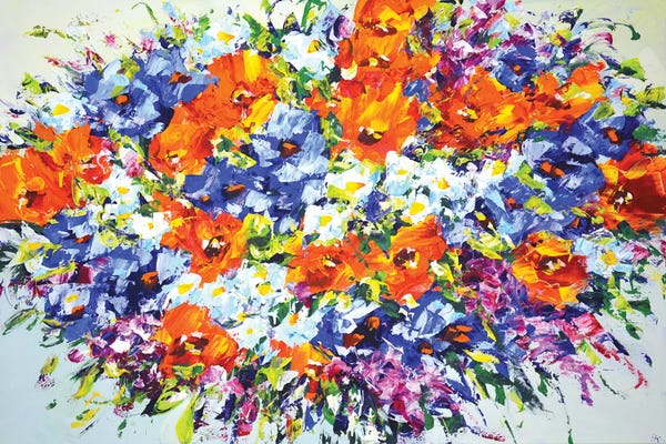 Iryna Kastsova: Summer Bouquet by Iryna Kastsova