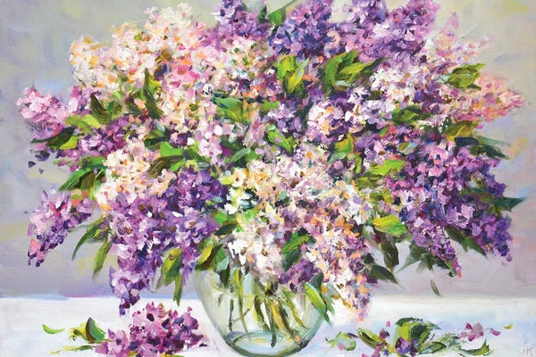 Lilacs: Lilac V by Iryna Kastsova