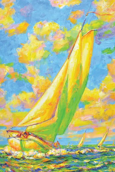 Iryna Kastsova: Regatta Light Breeze by Iryna Kastsova