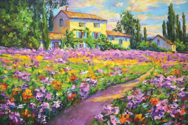 Iryna Kastsova: The Road To The House V by Iryna Kastsova