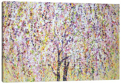 Blooming Tree Canvas Art Print - Cherry Tree Art