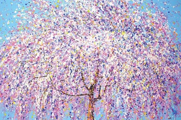 Cherry Trees: Blooming Sakura V by Iryna Kastsova