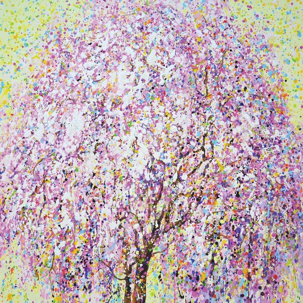 Iryna Kastsova: Sakura Cherry Blossoms I by Iryna Kastsova