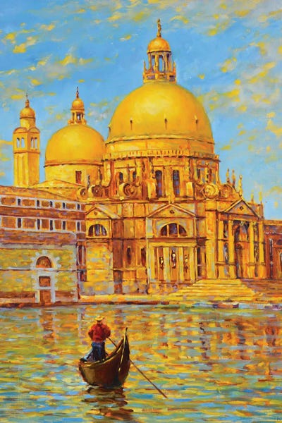 Iryna Kastsova: Cathedral Of Santa Maria Della Salute by Iryna Kastsova