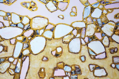 Composition With Gold by Iryna Kastsova canvas print