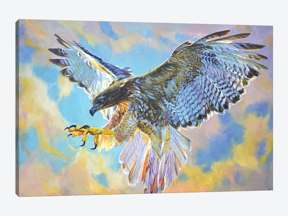 Eagle by Iryna Kastsova 1-piece Canvas Art