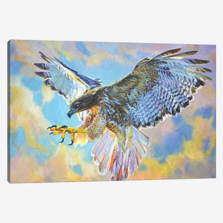 Eagle Canvas Print #IYK781} by Iryna Kastsova Canvas Artwork
