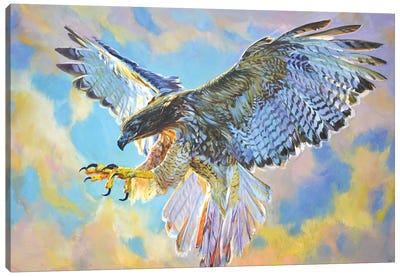Eagle Canvas Art Print - Iryna Kastsova