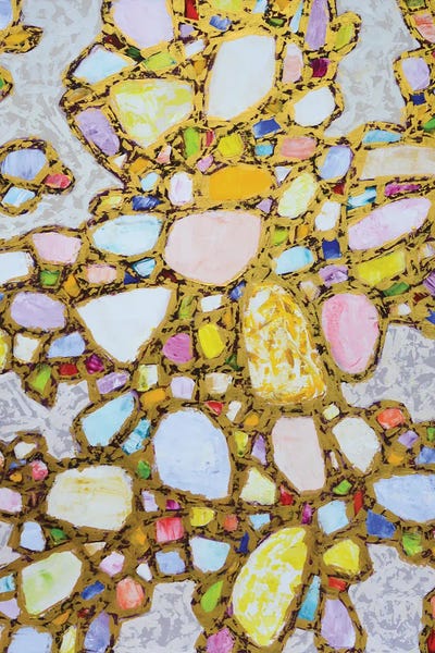 Gems In Gold II by Iryna Kastsova framed wall art