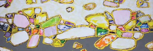 Iryna Kastsova: Gems Gold II by Iryna Kastsova