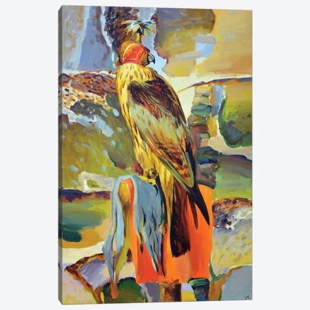 Hunting Falcon Canvas Print #IYK792} by Iryna Kastsova Art Print