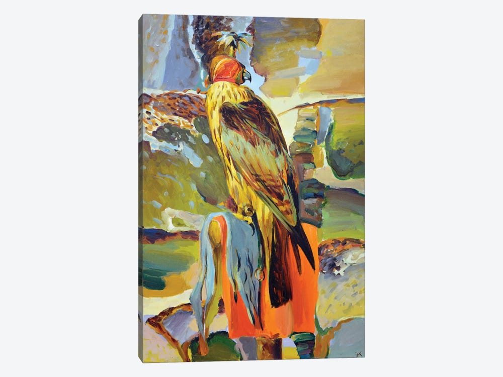 Hunting Falcon by Iryna Kastsova 1-piece Canvas Artwork