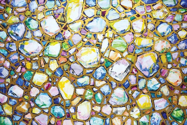 Iryna Kastsova: Stones In Gold by Iryna Kastsova