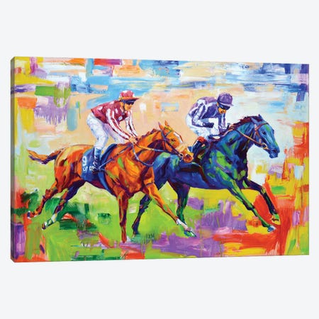 Horses Canvas Print #IYK98} by Iryna Kastsova Canvas Art Print