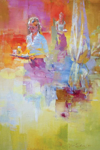 Cafe Mosaic VII by Igor Zhuk canvas print