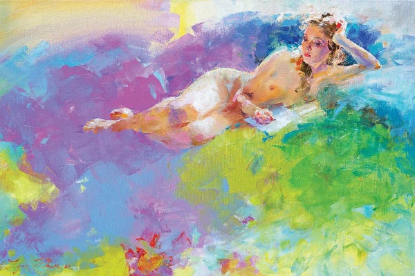 Reading: Lilac Mood by Igor Zhuk