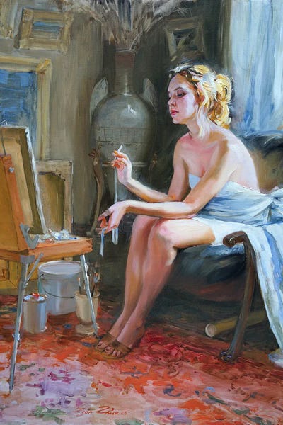 Igor Zhuk: Model In Studio by Igor Zhuk