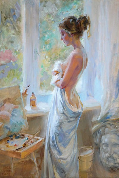 Igor Zhuk: Model In Studio III by Igor Zhuk
