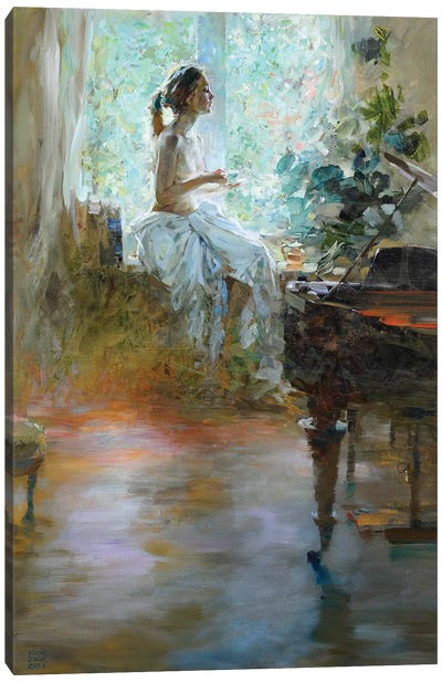 Pianissimo Canvas Art Print - Igor Zhuk