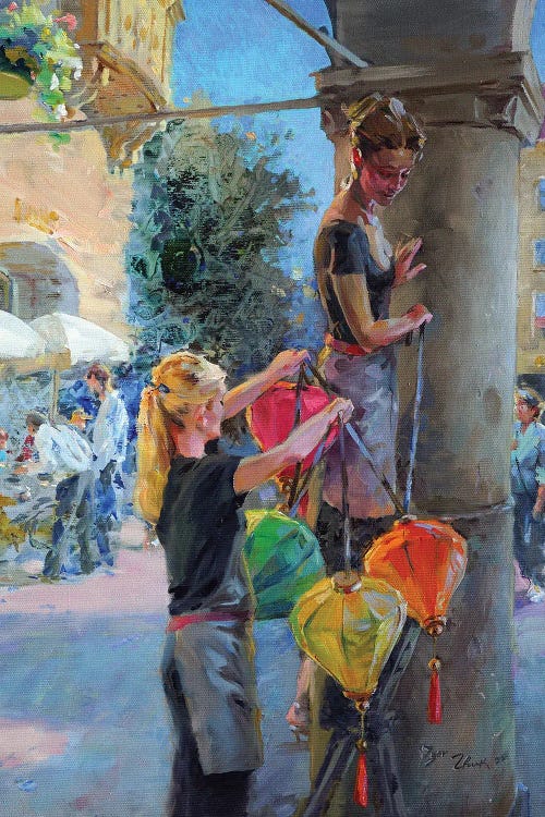 Street Festival by Igor Zhuk wall art