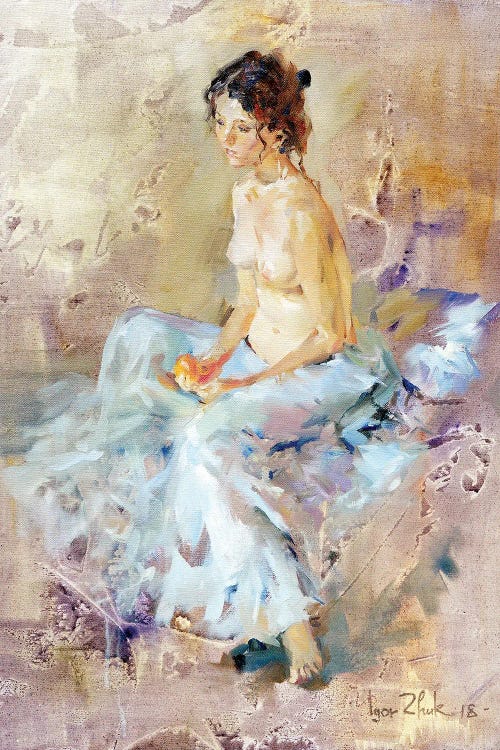 A Nude With Orange