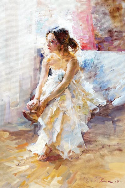 Contemporary Fine Art: In White by Igor Zhuk