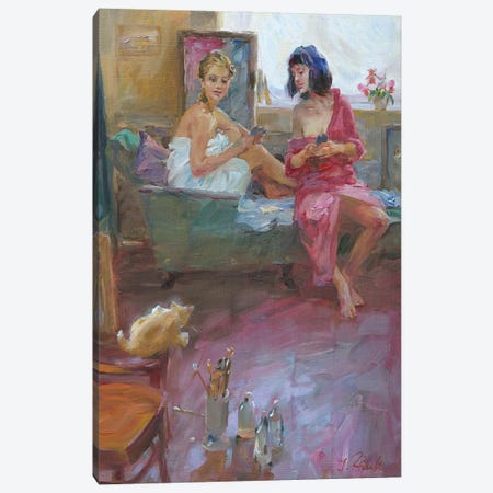 Playing Card Canvas Print #IZH33} by Igor Zhuk Canvas Artwork